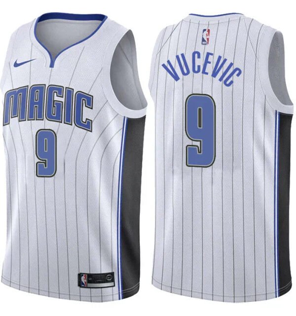 Regata NBA Orlando Magic Authentic Vucevic 9 - Branca