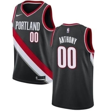 Regata NBA Portland Trail Blazers Authentic Swingman Anthony 00 - Preta