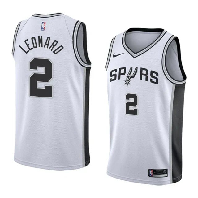 Regata NBA San Antonio Spurs Authentic Swingman Leonard 2 - Branca