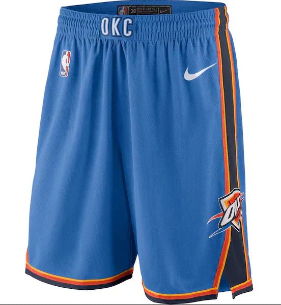 Bermuda NBA Oklahoma City Thunder Authentic - Azul