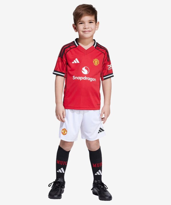 Conjunto Infantil Manchester United 2025/26 Torcedor