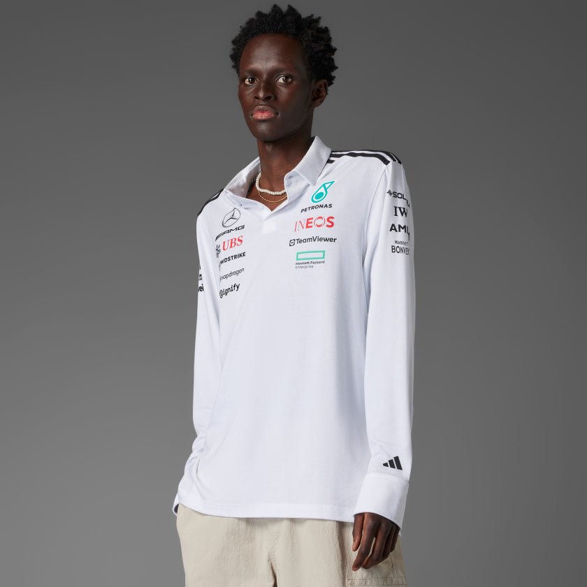 Camisa Polo Manga Longa Mercedes - AMG Petronas Fórmula One Team