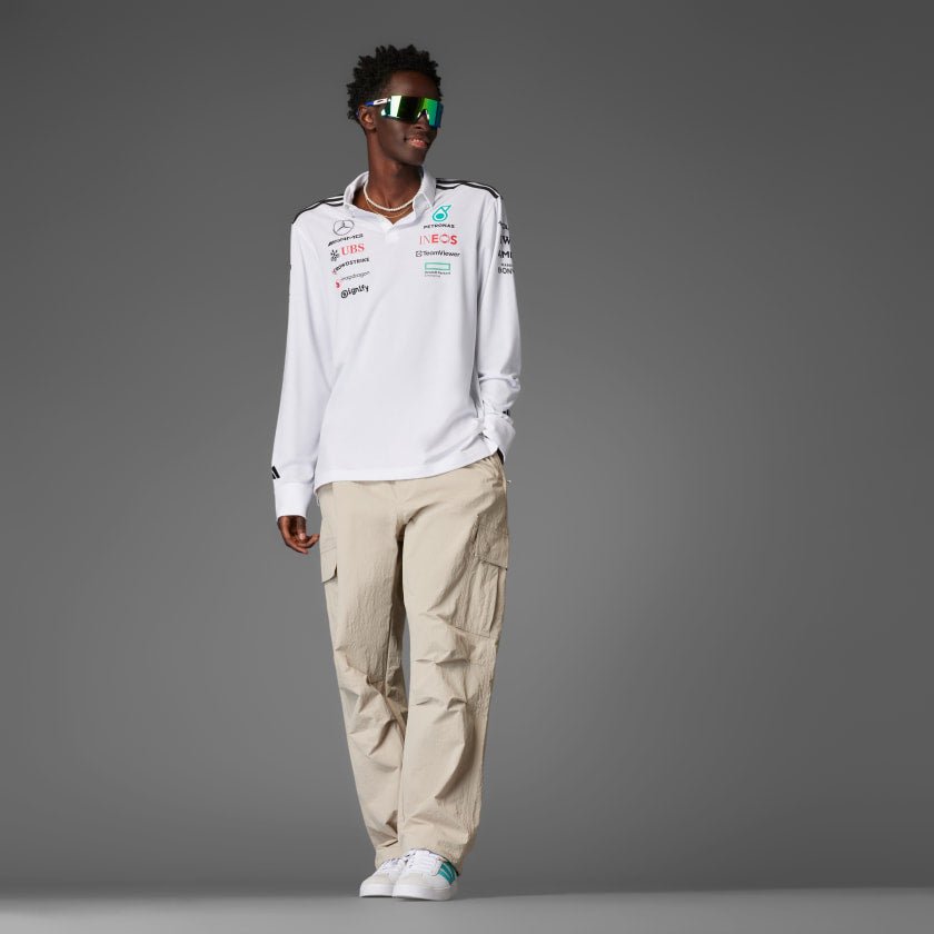 Camisa Polo Manga Longa Mercedes - AMG Petronas Fórmula One Team - Imagem 9