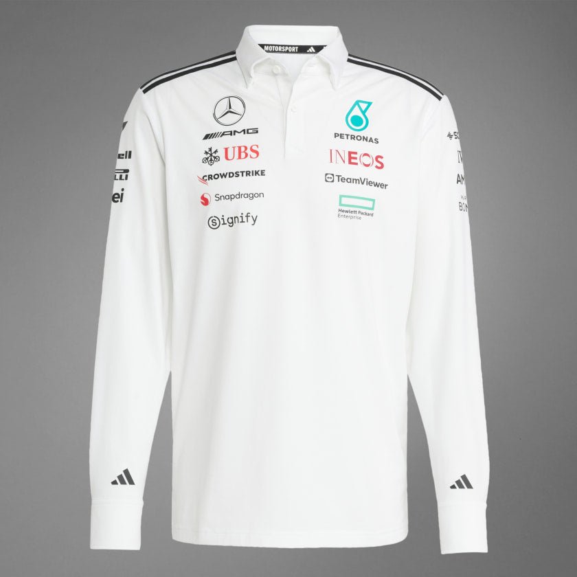 Camisa Polo Manga Longa Mercedes - AMG Petronas Fórmula One Team - Imagem 8