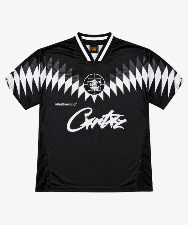 Corteiz Club RTW Football Jersey - Black