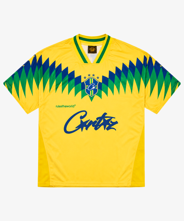 Corteiz Club RTW Football Jersey - BR Yellow