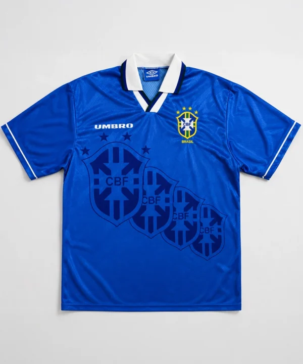 Camisa Retrô Seleção Brasileira 1994 Azul