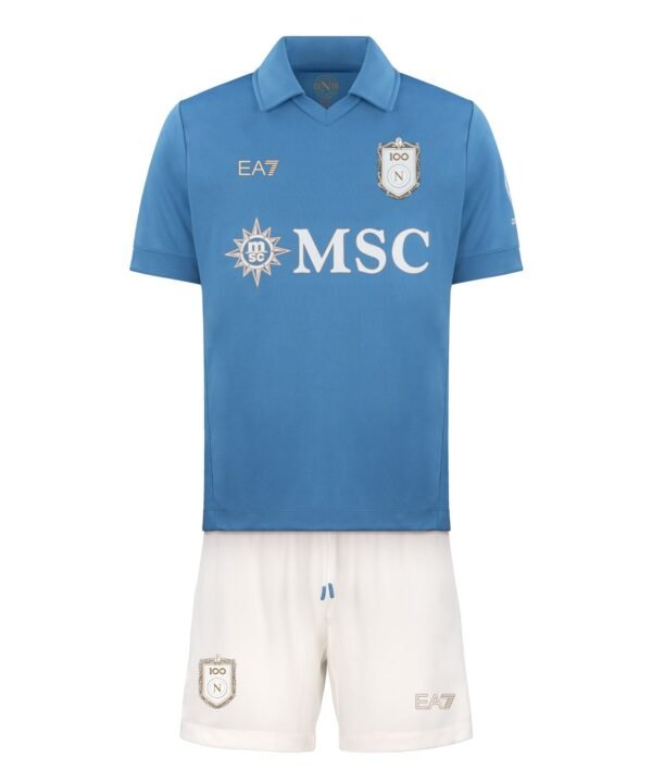 Conjunto Infantil EA7 Napoli 2026/27 I