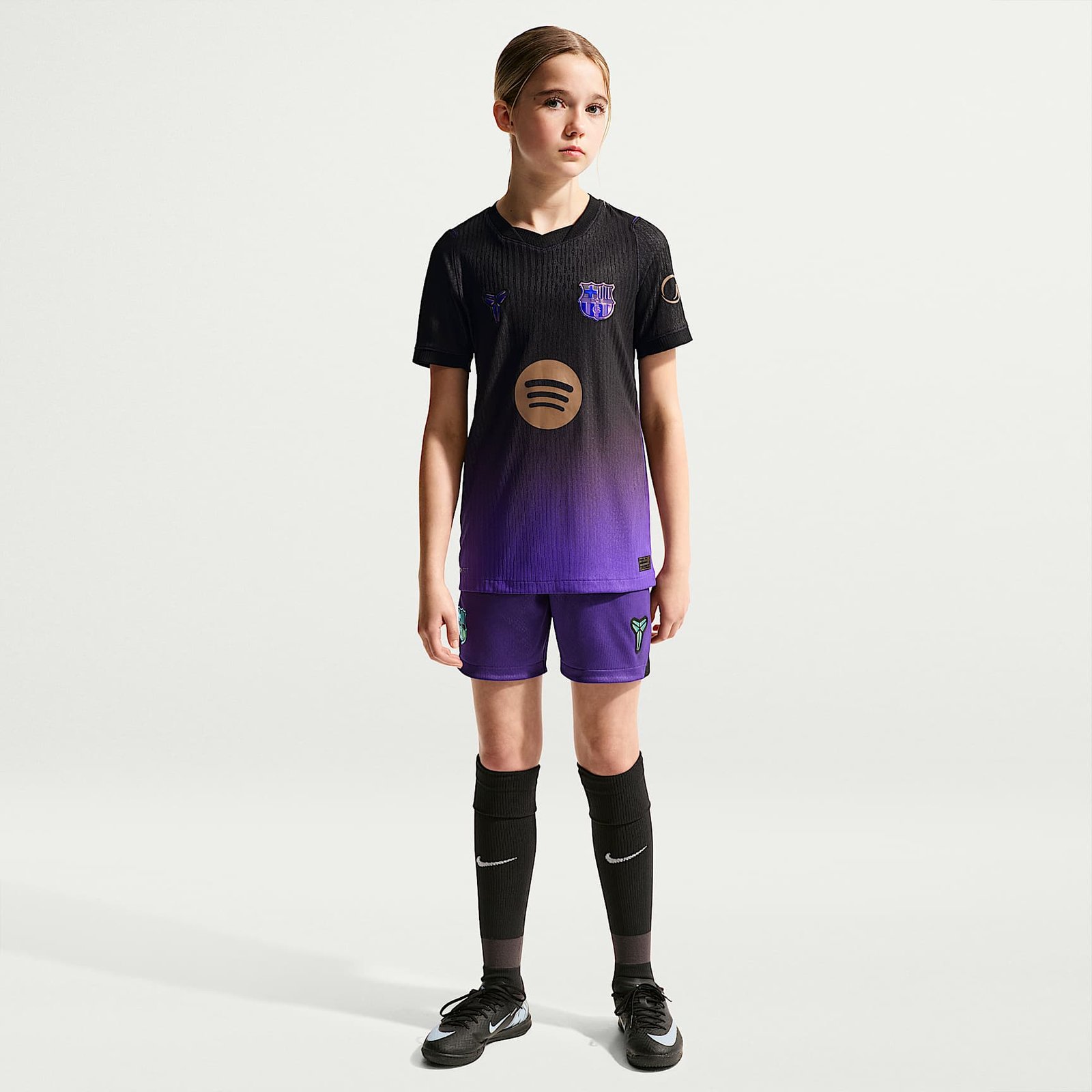 Camisa Infantil Nike Barcelona 2026/27 II Jogador - Imagem 6