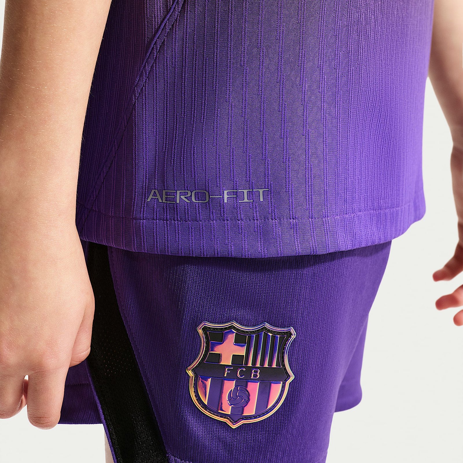 Camisa Infantil Nike Barcelona 2026/27 II Jogador - Imagem 8