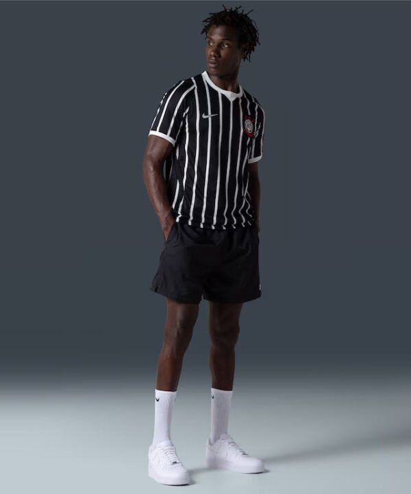 Camisa Corinthians II 2026/27 s/n Jogador Nike Masculina - Branco+Preto