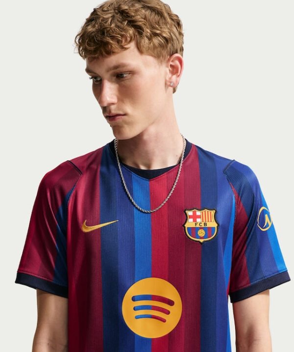 Camisa Barcelona Nike I 2026/27 Torcedor Masculina