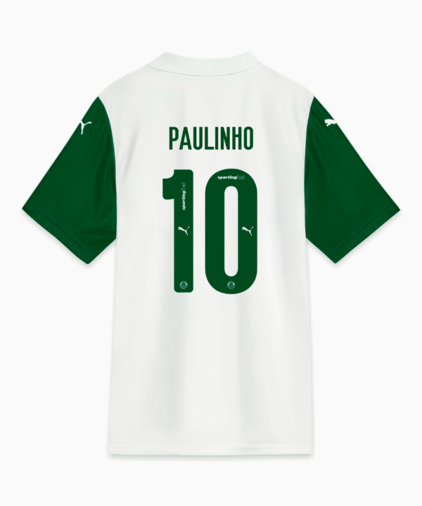 Camisa Puma Palmeiras 2025/26 II - Paulinho N° 10