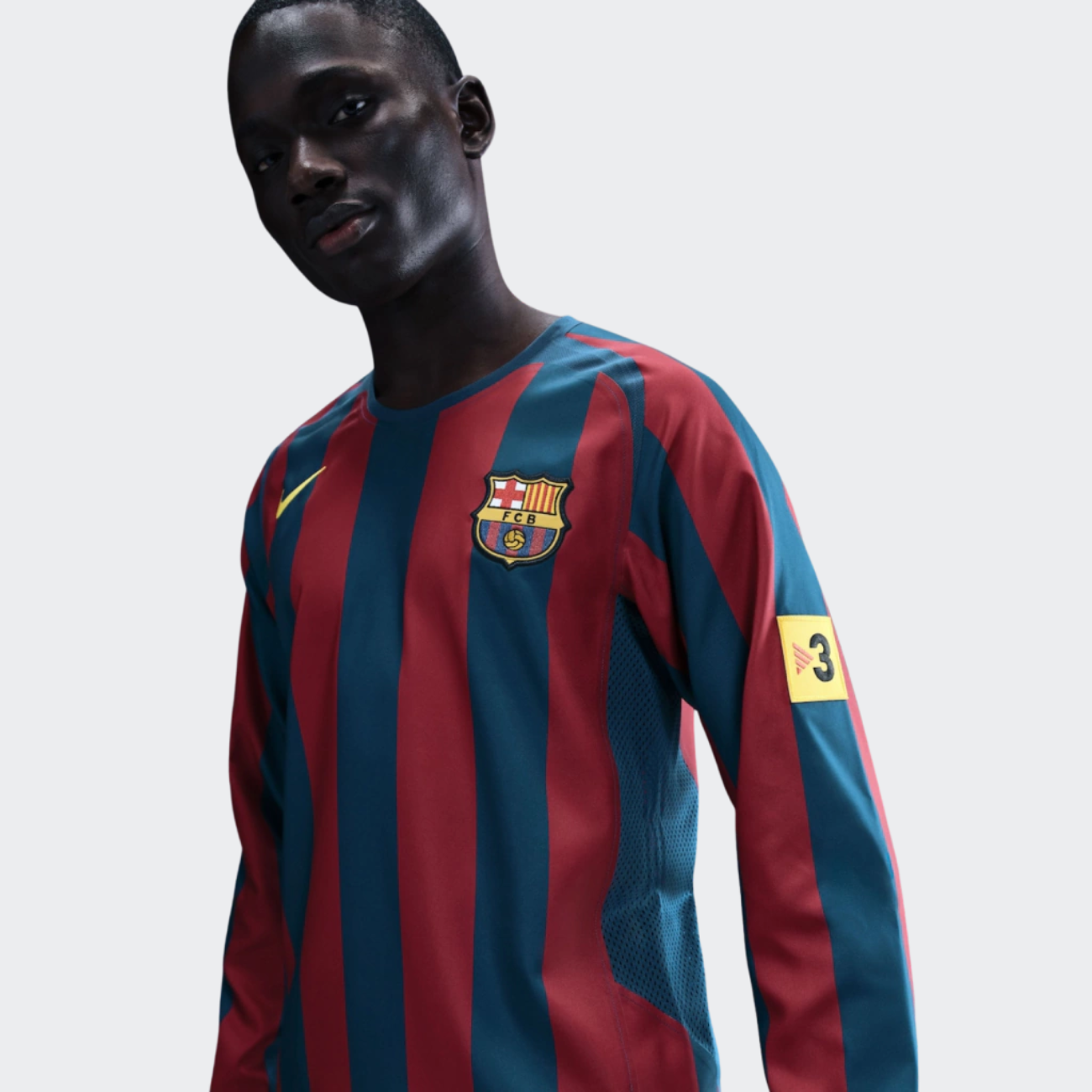 Camisa Barcelona Retrô Home 2005/2006 Torcedor Nike Masculino - Imagem 3