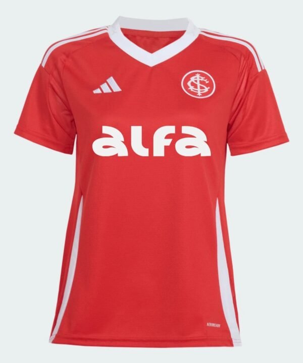 Camisa Feminina adidas Internacional 2025/26 I Com Patrocínios