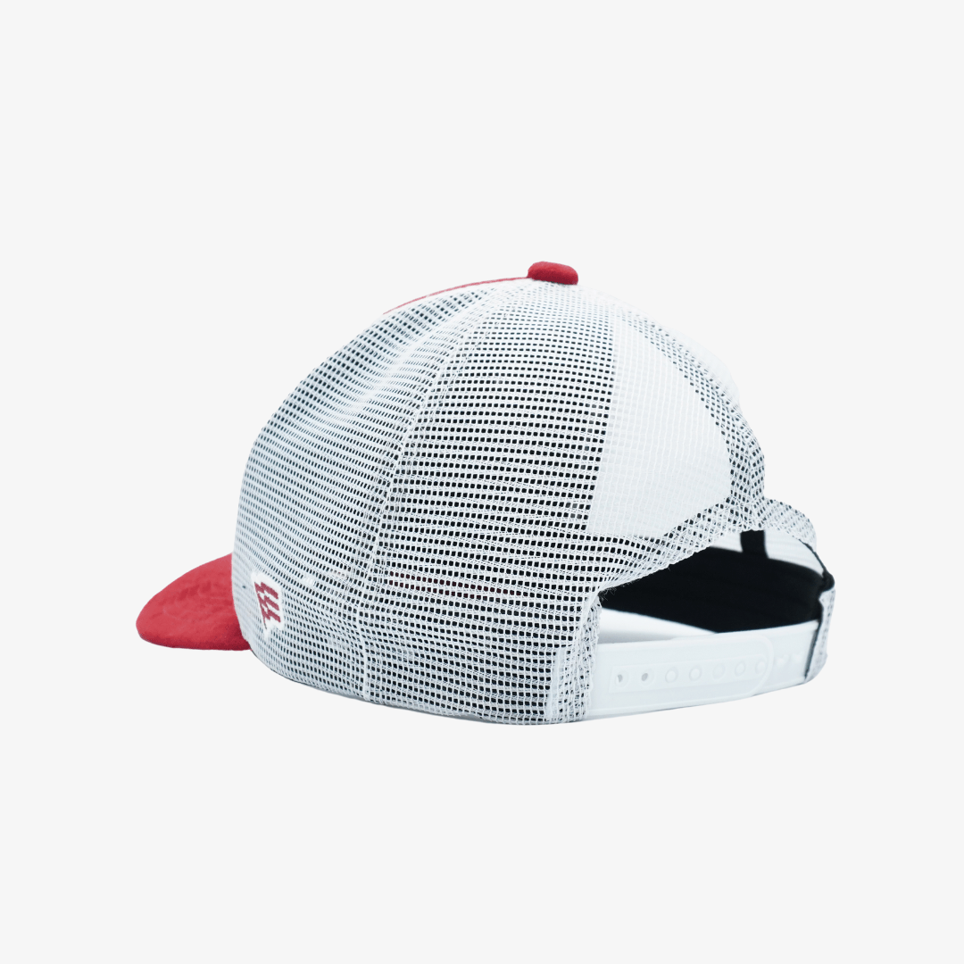 Boné Trucker Internacional Tela - Vermelho - Imagem 3