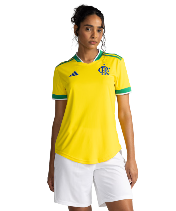 Camisa Flamengo - Brasil 26/27 Amarela