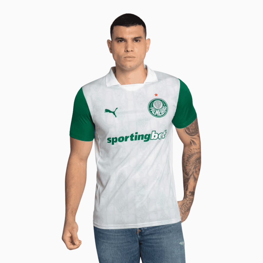 Camisa Puma Palmeiras 2025/26 II - MORENO N° 5 - Imagem 7