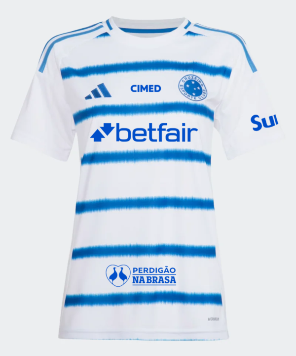 Camisa Feminina adidas Cruzeiro 2025/26 II COM PATROCÍNIOS