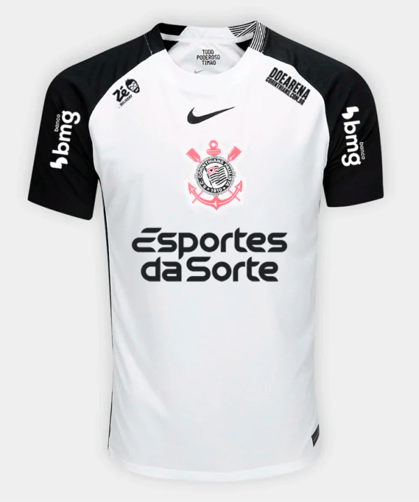 Camisa Nike Corinthians 2025/26 I Torcedor Com Patrocínios