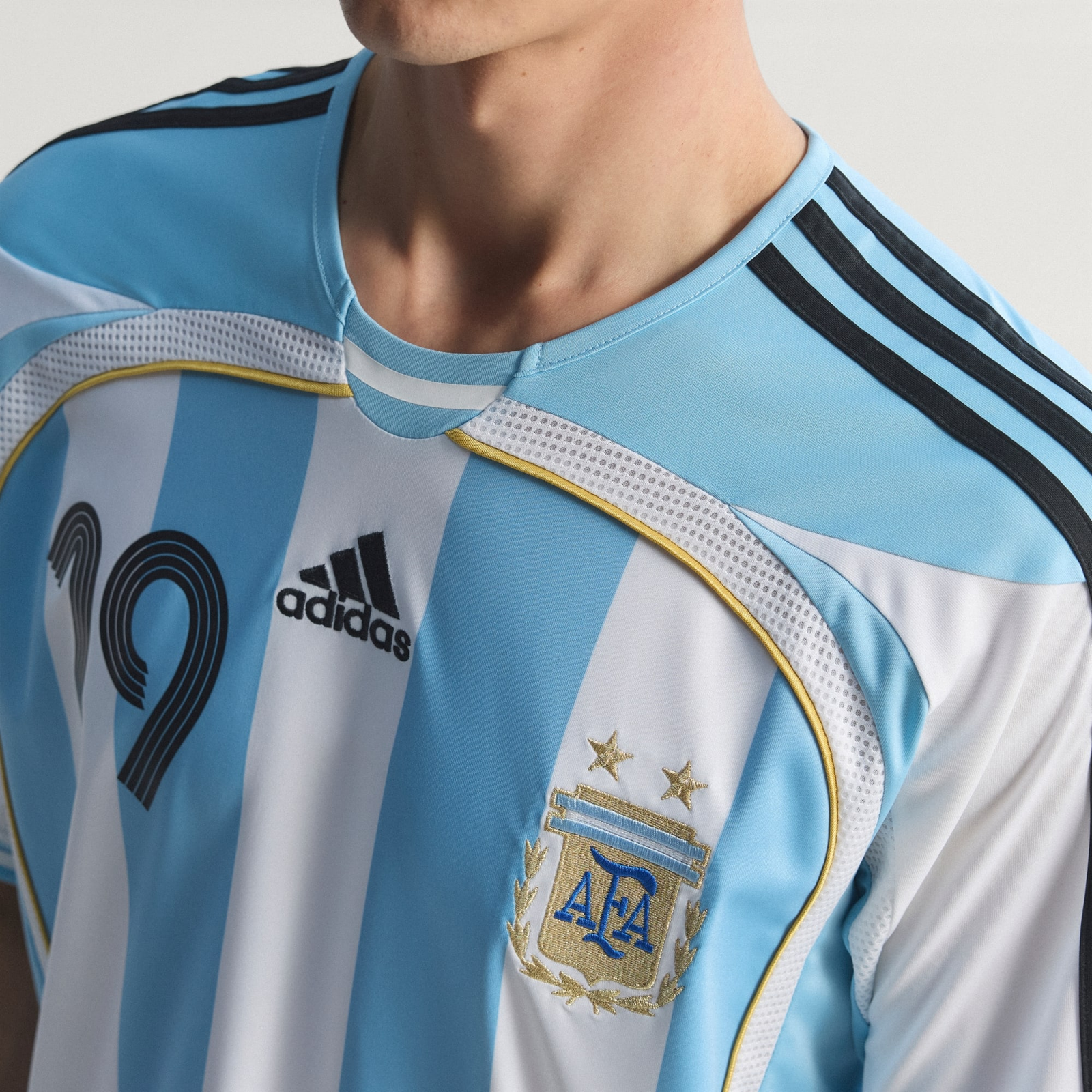 Camisa I Messi Argentina 2006 - Imagem 5
