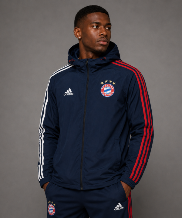 Jaqueta Corta-Vento Adidas Bayern de Munique