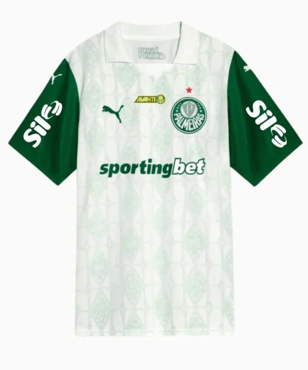 Camisa Puma Palmeiras 2025/26 II Com Patrocínios