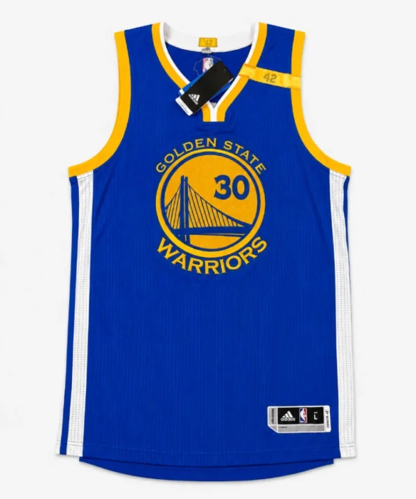 Regata NBA Golden State Warriors do Stephen Curry Adidas "2017 NBA Finals"
