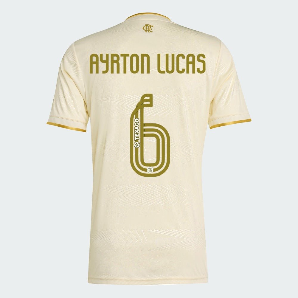 Camisa Adidas Flamengo 2025/26 III AYRTON LUCAS N° 6