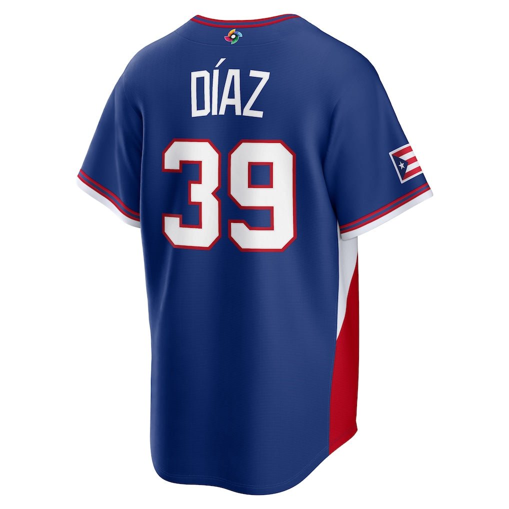 Jersey Beisebol Porto Rico WBC 2026 Azul - Imagem 3