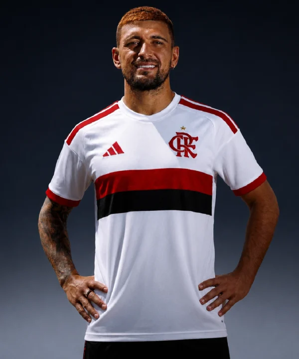 Camisa Flamengo I 2026/27 Torcedor Adidas Masculina - Branca