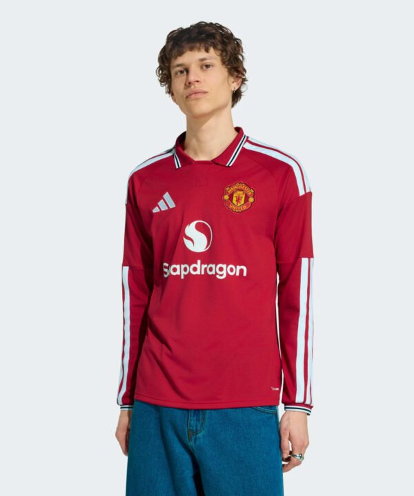 Camisa Manga Longa Adidas Manchester United 2026/27 I