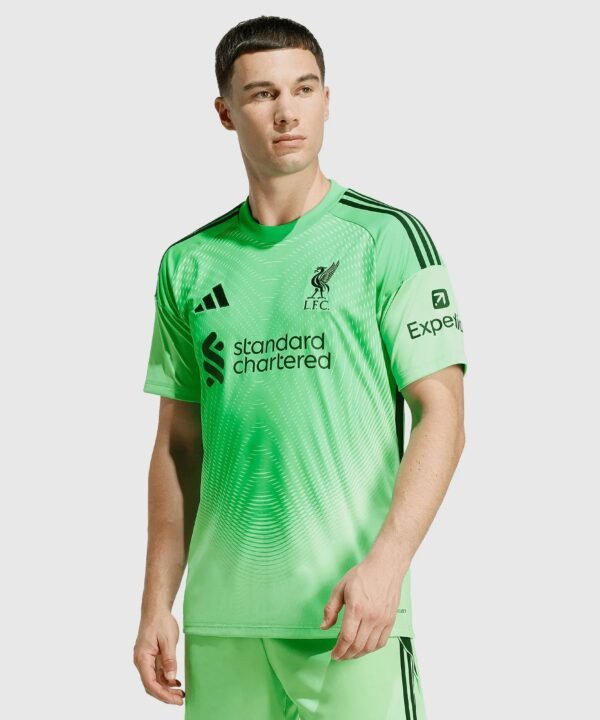 Camisa adidas Liverpool 2025/26 Goleiro I