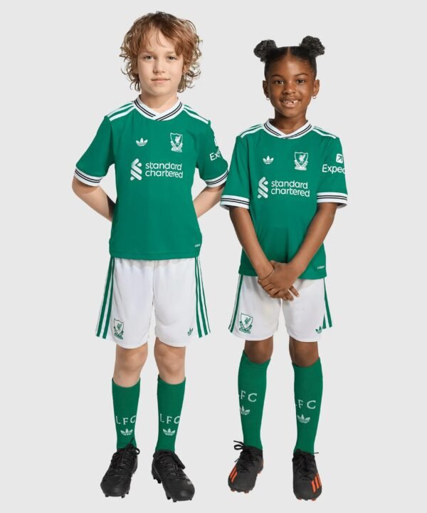 Conjunto Infantil adidas Liverpool 2025/26 III