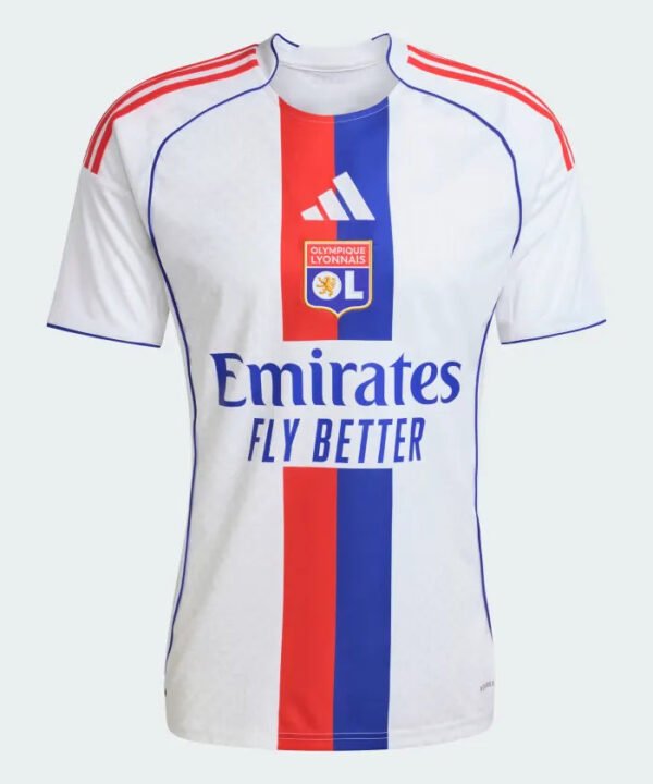 Camisa adidas Olympique Lyonnais 2025/26 I